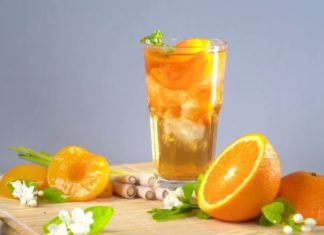 Does Peach-Orange-Lemongrass Tea Make You Gain Weight? Calories in 100ml of This Tea.