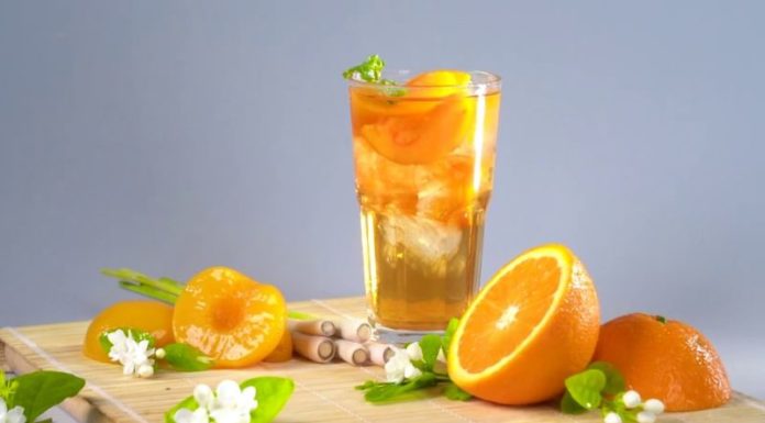 Does Peach-Orange-Lemongrass Tea Make You Gain Weight? Calories in 100ml of This Tea.