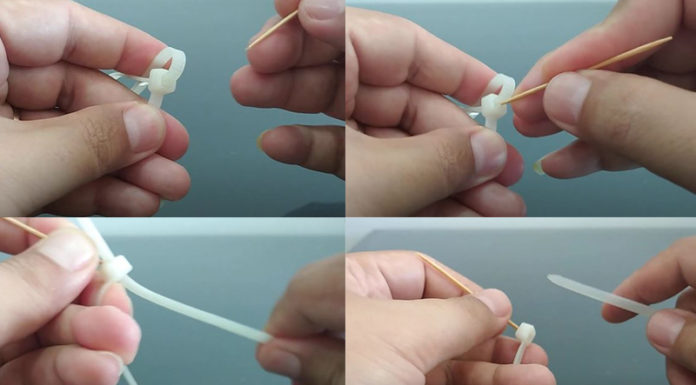 3 Ingenious Hacks to Open Plastic Zip Ties Neatly