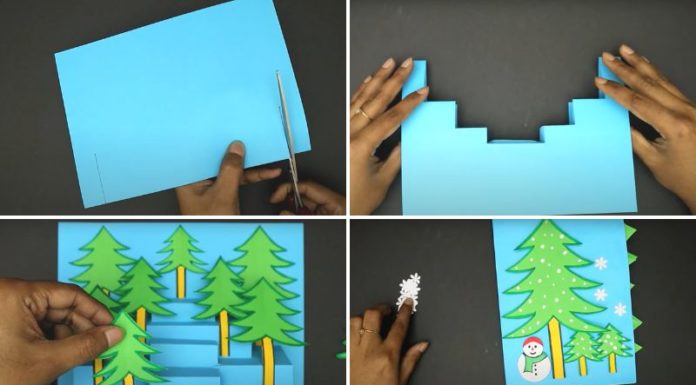 5 Creative Ways to Craft Christmas Cards Using A4 Paper