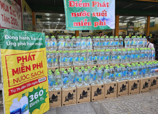 Green Mall Unites to Support Go Cong Dong, Tien Giang in Coping with Saltwater Intrusion