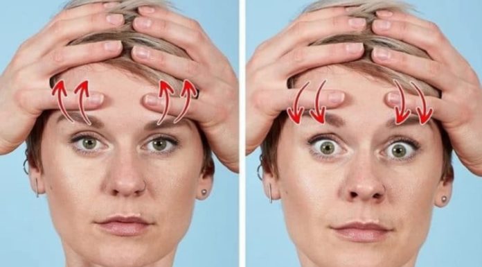 “6 Simple Exercises to Iron Out Wrinkles and Plump Cheeks”