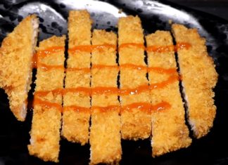 “A Crispy Treat: Breaded Pork Ribs for a Family Feast”