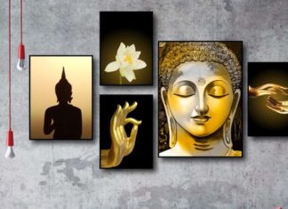 Serene and Reverent Wall Art for Your Prayer Room