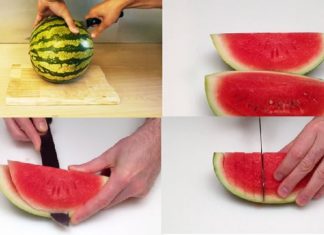 The Easiest Way to Cut a Watermelon, Beautifully.