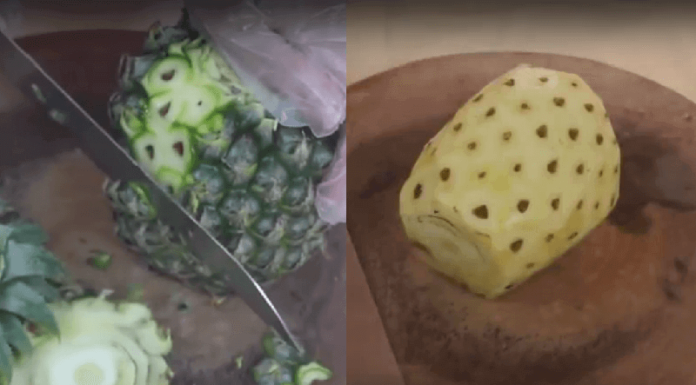 The Easiest Way to Peel a Pineapple, Ever!