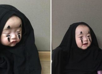 The Cutest ‘Faceless’ Halloween Costume for Kids