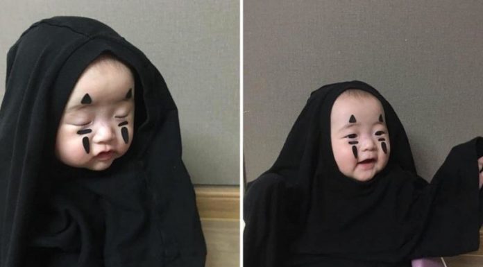 The Cutest ‘Faceless’ Halloween Costume for Kids