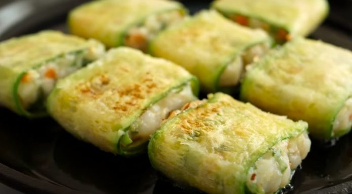 “The Ultimate Guide to Crispy Shrimp-Stuffed Zucchini: A Delicious and Nutritious Family Meal”