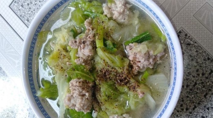 “A Hearty and Healthy Treat: Savory Pork and Green Cabbage Soup”