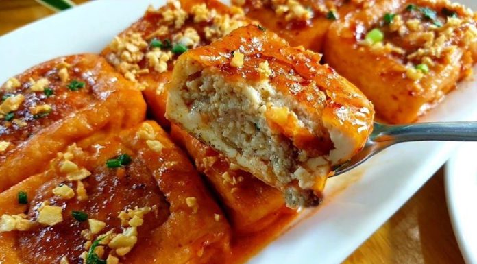 How to Make Stuffed Tofu with Garlic Butter Sauce: A Delicious, Aromatic Treat