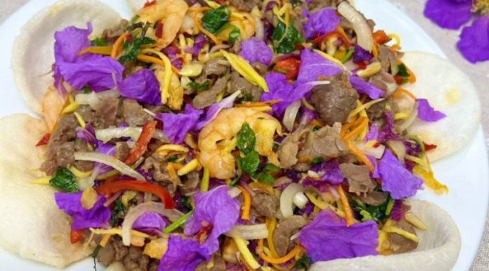 The Royal Amethyst Appetizer: A Culinary Delight for the Senses