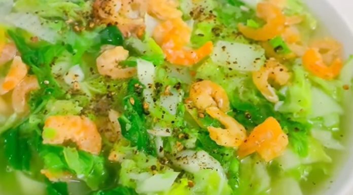 “A Delicious and Simple Soup: Shrimp and Bok Choy Symphony”