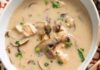 “A Wholesome Chicken and Mushroom Soup: A Hearty, Healthy Feast”