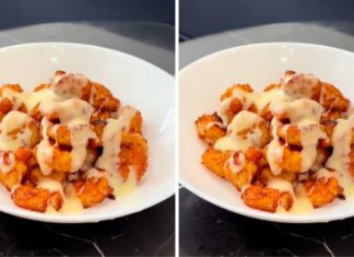 Crispy Fried Shrimp in a Luscious Cream Sauce: A Tasty Treat