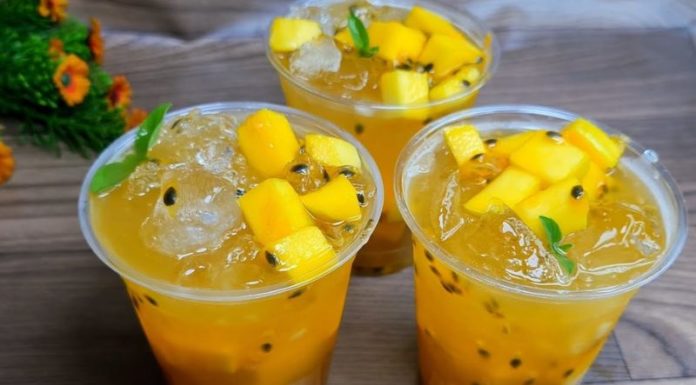 The Ultimate Summer Refresher: Tropical Mango Passionfruit Iced Tea