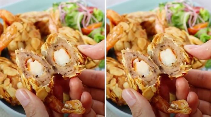 The Perfect Crispy Shrimp: A Tasty Treat With a Crunchy Almond Coating