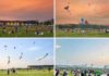 A Relaxing Afternoon in Saigon: Capturing Picturesque Views, Flying Kites, and Enjoying a Tranquil Stroll