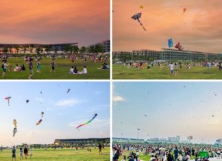 A Relaxing Afternoon in Saigon: Capturing Picturesque Views, Flying Kites, and Enjoying a Tranquil Stroll