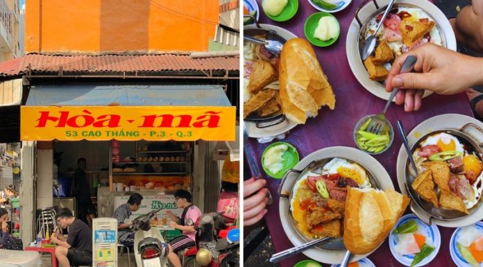 A Tasty Morning Treat: Crispy Bread Pan Delights on Cao Thang Street