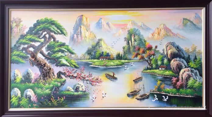 The 6 Lucky Oil Paintings to Hang in Your Living Room