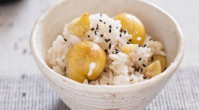 “Unlock the Secret to Glowing Skin: Embrace the Japanese Tradition of Mixing Rice and Chestnuts”