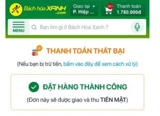 “Troubleshooting Guide: What to Do When Your Bach Hoa XANH Order Shows a Failed Payment”