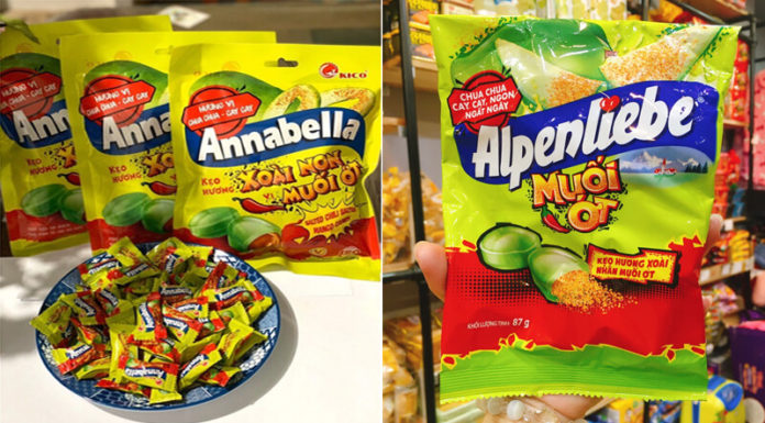 Does Annabella Salted Chili Mango Candy Taste Like Alpenliebe?