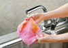 A Sparkling Clean Kitchen Towel in Just 3 Easy Steps