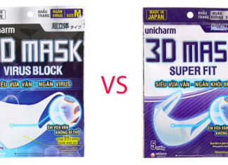 What’s the Difference Between Unicharm 3D Mask Virus Block and Unicharm 3D Super Fit?