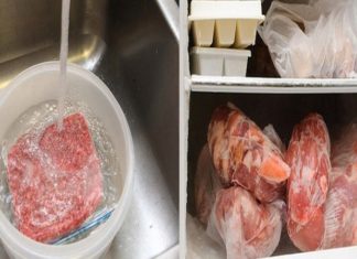 “Defrost Meat Easily: A Simple Trick to Prevent Frozen Blocks”