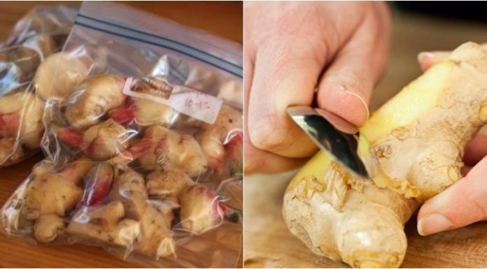 The Easiest Way to Peel Ginger Root