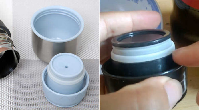 “A Quick Fix to Remove Mold Stains from Your Thermal Flask’s Silicone Ring”