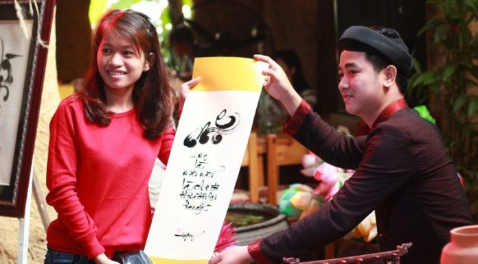 The Talented Young Calligraphers: A Showcase of Traditional Vietnamese Art in Saigon