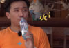 Does Good Mood Purified Water, with its Yogurt and Orange flavors, taste good in the Running Man show?