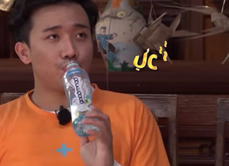 Does Good Mood Purified Water, with its Yogurt and Orange flavors, taste good in the Running Man show?