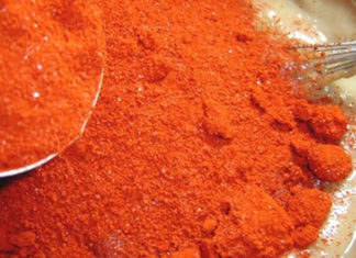 Identifying Pure Chili Powder from the Ones Mixed with Food Coloring and Chemicals