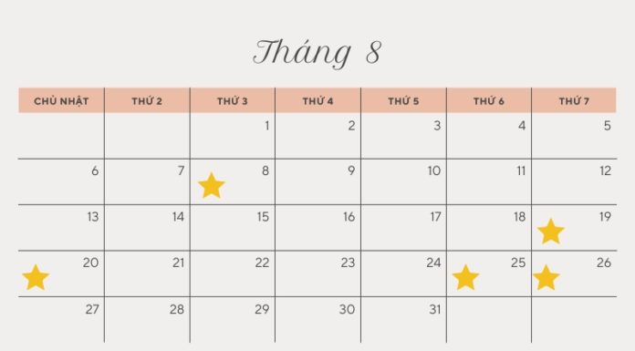 What Holidays and Observances Are in August?