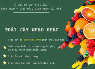 Imported Fruits at Bach Hoa Xanh