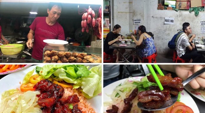 The Ultimate Street Food: Hidden Alleyway Fried Rice with Duck Sausage, a Must-Try Near Bùi Viện Area