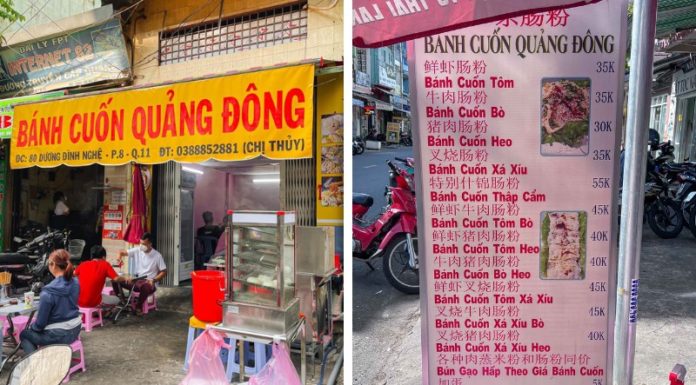“Taste the Delicious Cantonese ‘Banh Cuon’ and Forget Your Way Home with This Special Sauce”