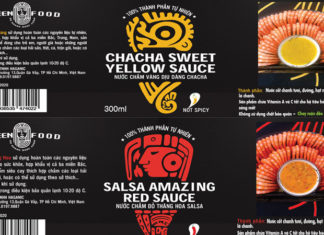 “Add a Zing to Your Party with Queen Food’s Green Chili Sauce.”