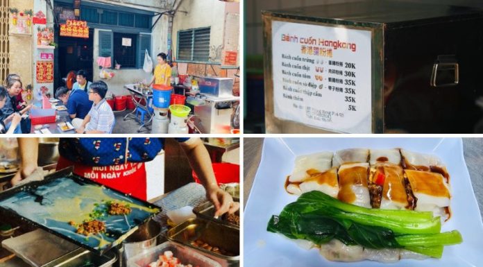 The Ultimate Hong Kong-Style Rice Noodle Roll Experience on Phuong Hung Street, District 5