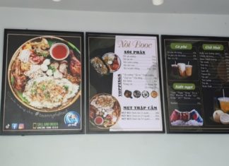 Taste Testing a Delicious Traditional Vietnamese Dish: Sticky Rice with Banana Leaves and a Special Sauce in District 5.