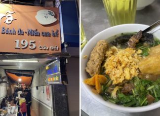 A Tasty Treat: Indulge in Hai Phong’s 40-Year-Old Crab and Shrimp Banh Da Delicacy