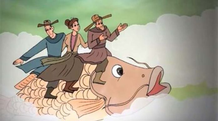 Why Do the Kitchen Gods Ride a Carp to Heaven?