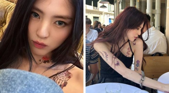 The Latest Temporary Tattoo Trend Has K-Pop Stars Obsessed