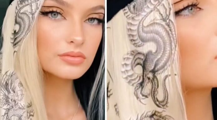 Catch the ‘Trend’: Temporary Hair Tattoos Take TikTok by Storm