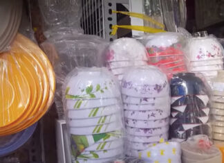 Colorful Patterned Plastic Dinnerware Set – Cheap, Beautiful, Yet Toxic?