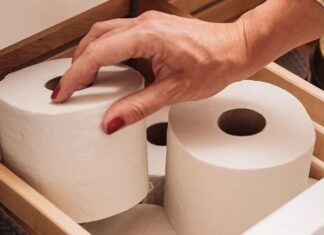 Why You Shouldn’t Keep Toilet Paper at the Bedside